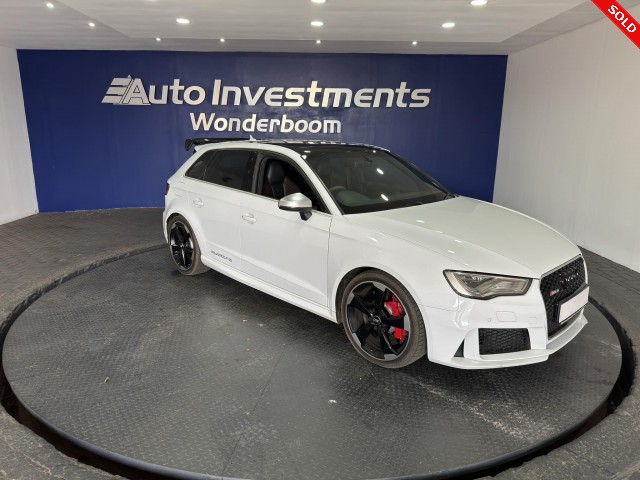 BUY AUDI RS3 2016 SPORTBACK STRONIC, Auto Investments Wonderboom